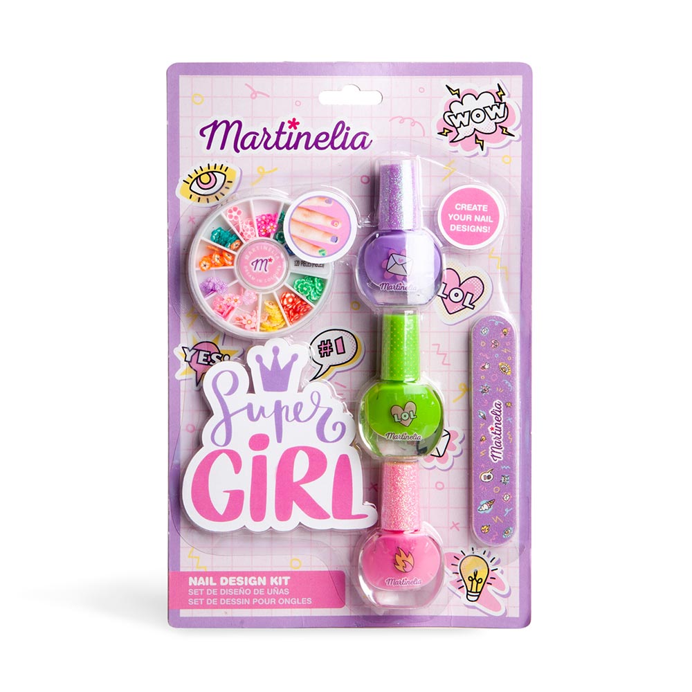 Nail Design Kit Super Girl LL-12230 Martinelia - 65191