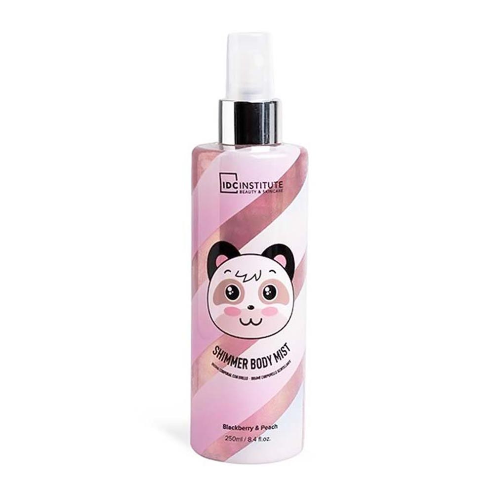 Body Mist Shimmer Cute Animals Panda Blackberry & Peach BM-12184 IDC Institute - 85989