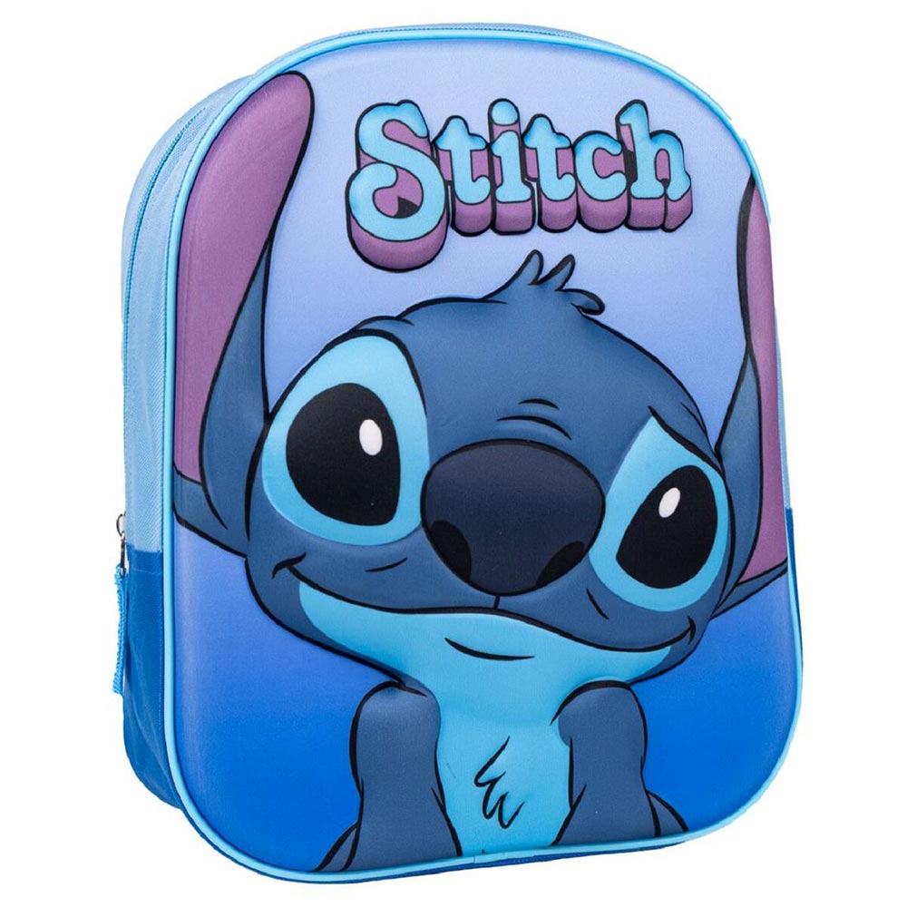 Lilo & Stitch Τσάντα Πλάτης Νηπίου Disney 3D Stitch 2100004751 Logigraf - 91742