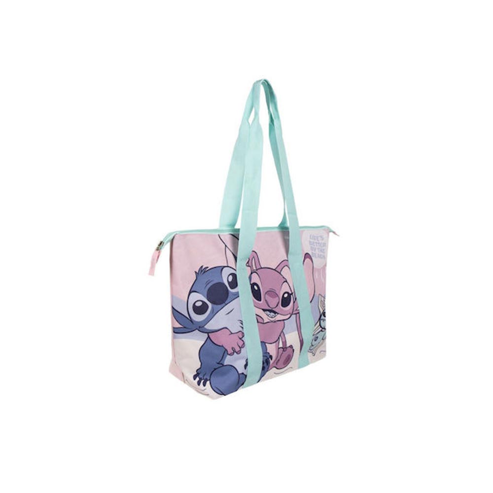 Τσάντα Παραλίας Disney Lilo & Stitch 47x33εκ. 2100005690 Logigraf - 95412