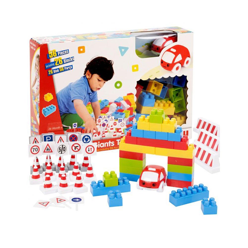 Τουβλάκια με Οχήματα Mini Giants JOD11.250 Dolu