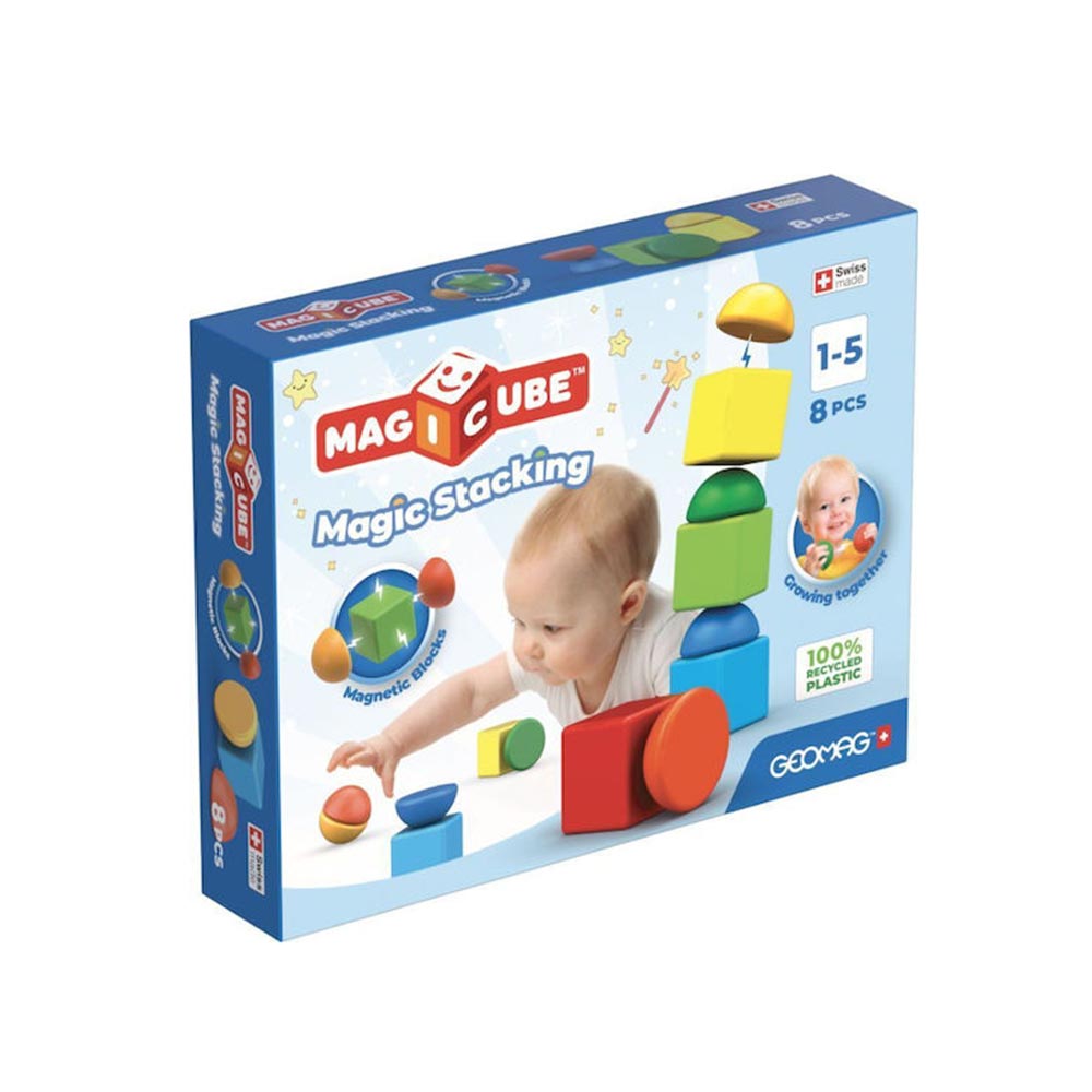 Magnetic Magic Stacking Blocks 8 Magicube PF.331.061.00 Geomag - 109888