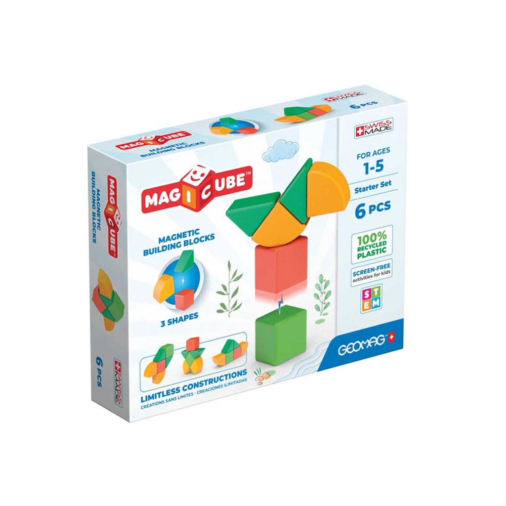 Magnetic Building Blocks 6 Magicube PF.331.200.00 Geomag - 109881