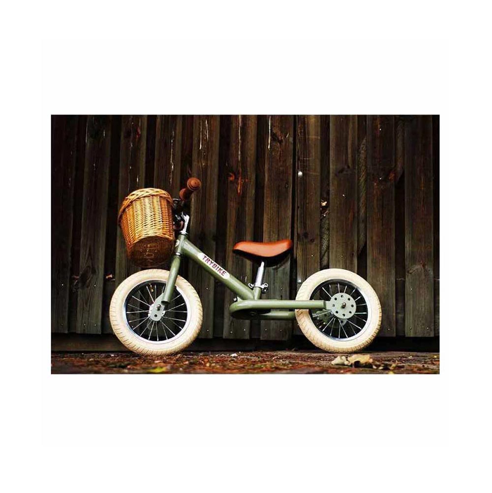 Ποδήλατο Ισορροπίας Vintage Πράσινο Trybike - 2