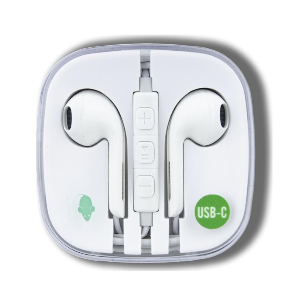 Ακουστικά Universal Earbuds 3.5mm White 46956477 GreenMouse