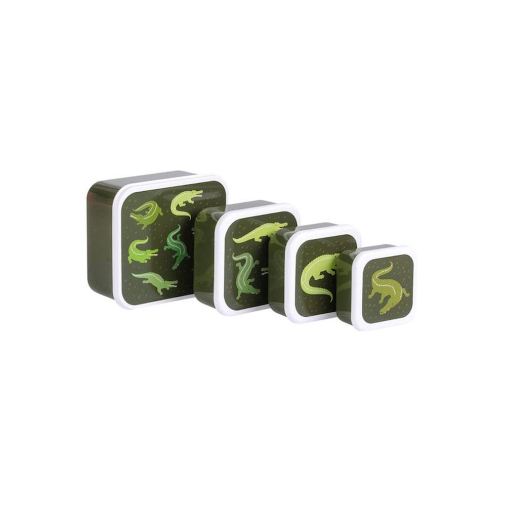 Δοχείο Φαγητού Lunch Box Set  Crocodiles SBSEVR59 A little lovely company - 99322
