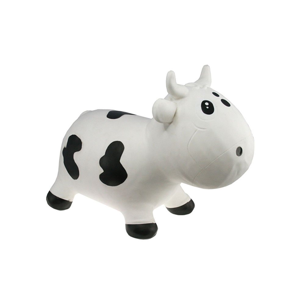 Φουσκωτό Παιχνίδι Bella The Cow Junior Λευκό - Μαύρο Kidzzfarm - 11258