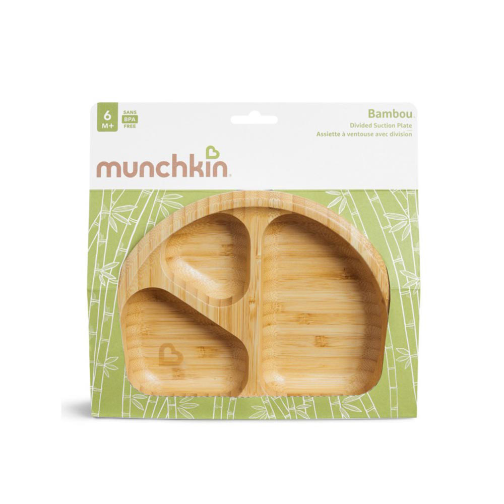 Πιάτο Bamboo Με Διαχωριστικά 90038 Munchkin - 2