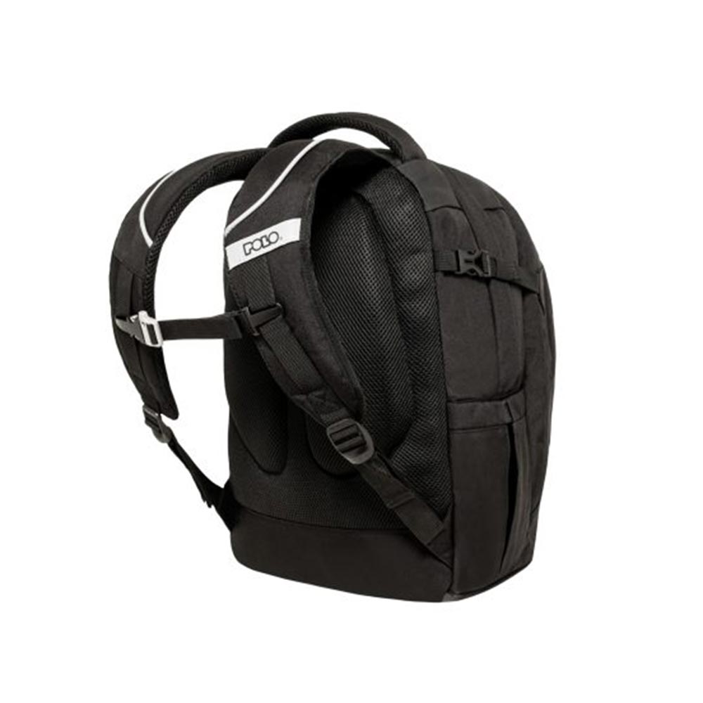 Τσάντα Πλάτης Cryptic Μαύρο (2026) 9-01-001- 2002 Polo με ΕΓΓΥΗΣΗ - 2