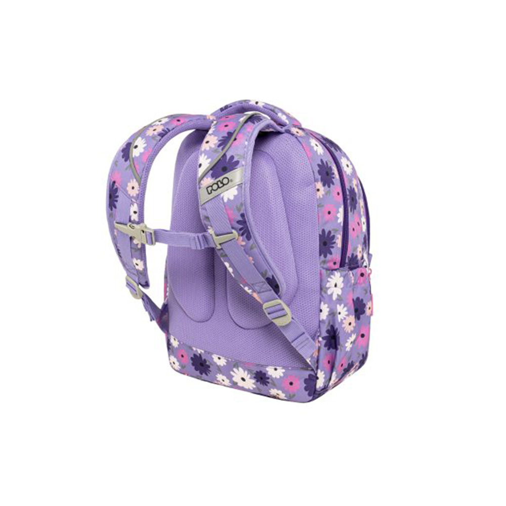 Τσάντα Πλάτης Sparkle Flowers 9-01-061-8435 (2026)  Polo με ΕΓΓΥΗΣΗ - 2