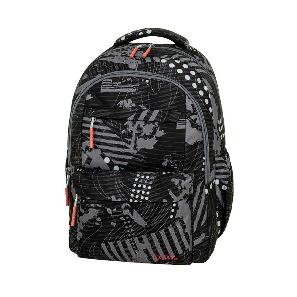 Τσάντα Πλάτης Sparkle Grey Pattern 9-01-061-8438 (2026)  Polo με ΕΓΓΥΗΣΗ - 114043