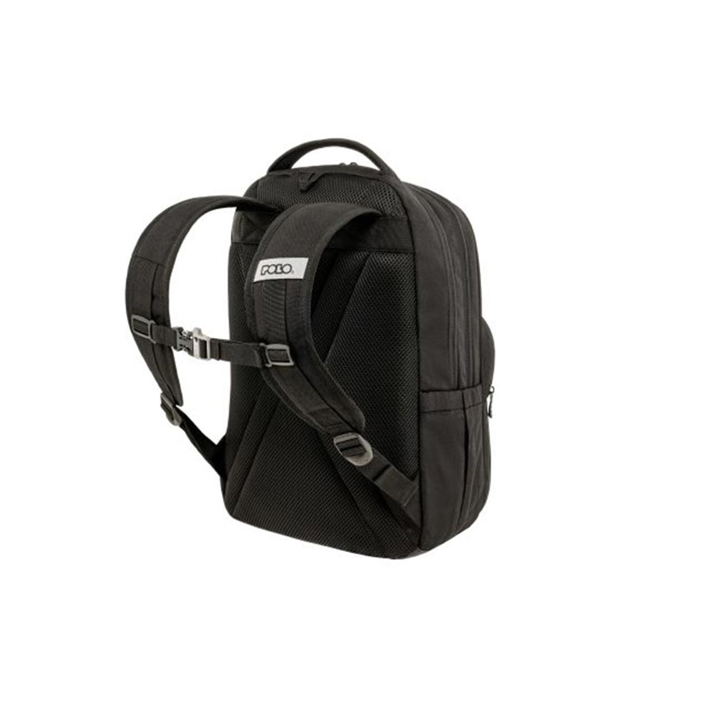 Τσάντα Πλάτης Genius Black 9-01-062-2001 (2026) Polo με ΕΓΓΥΗΣΗ - 1