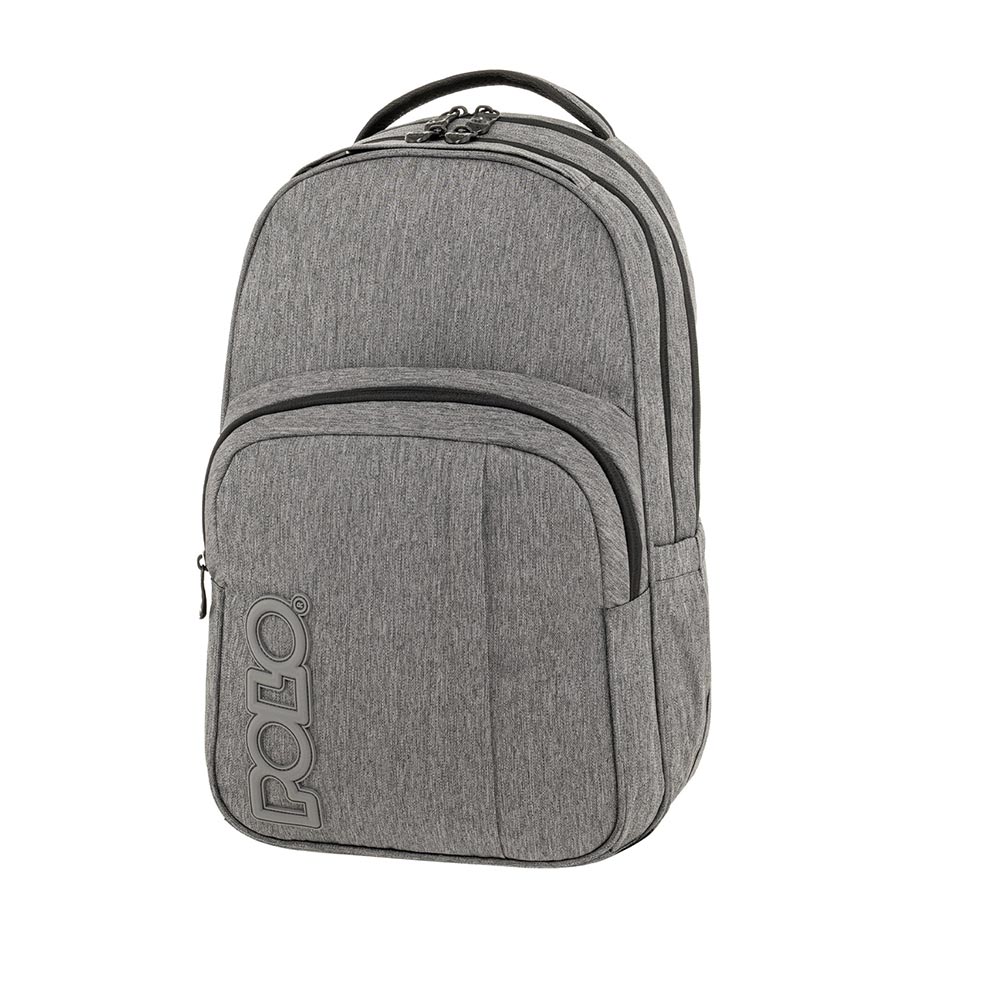 Τσάντα Πλάτης Genius Γκρί 9-01-062-2300 (2026) Polo με ΕΓΓΥΗΣΗ - 114051