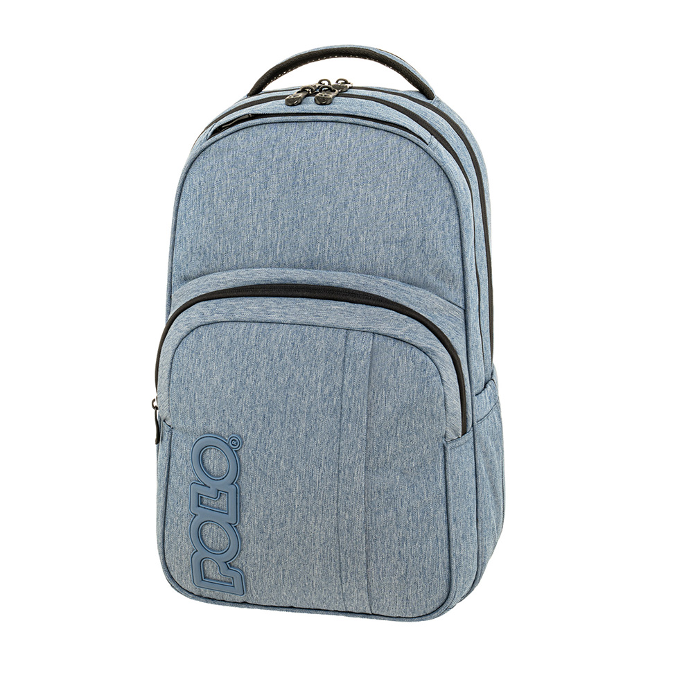 Τσάντα Πλάτης Genius Ανοιχτό Μπλέ 9-01-062-5500(2026) Polo με ΕΓΓΥΗΣΗ - 114334