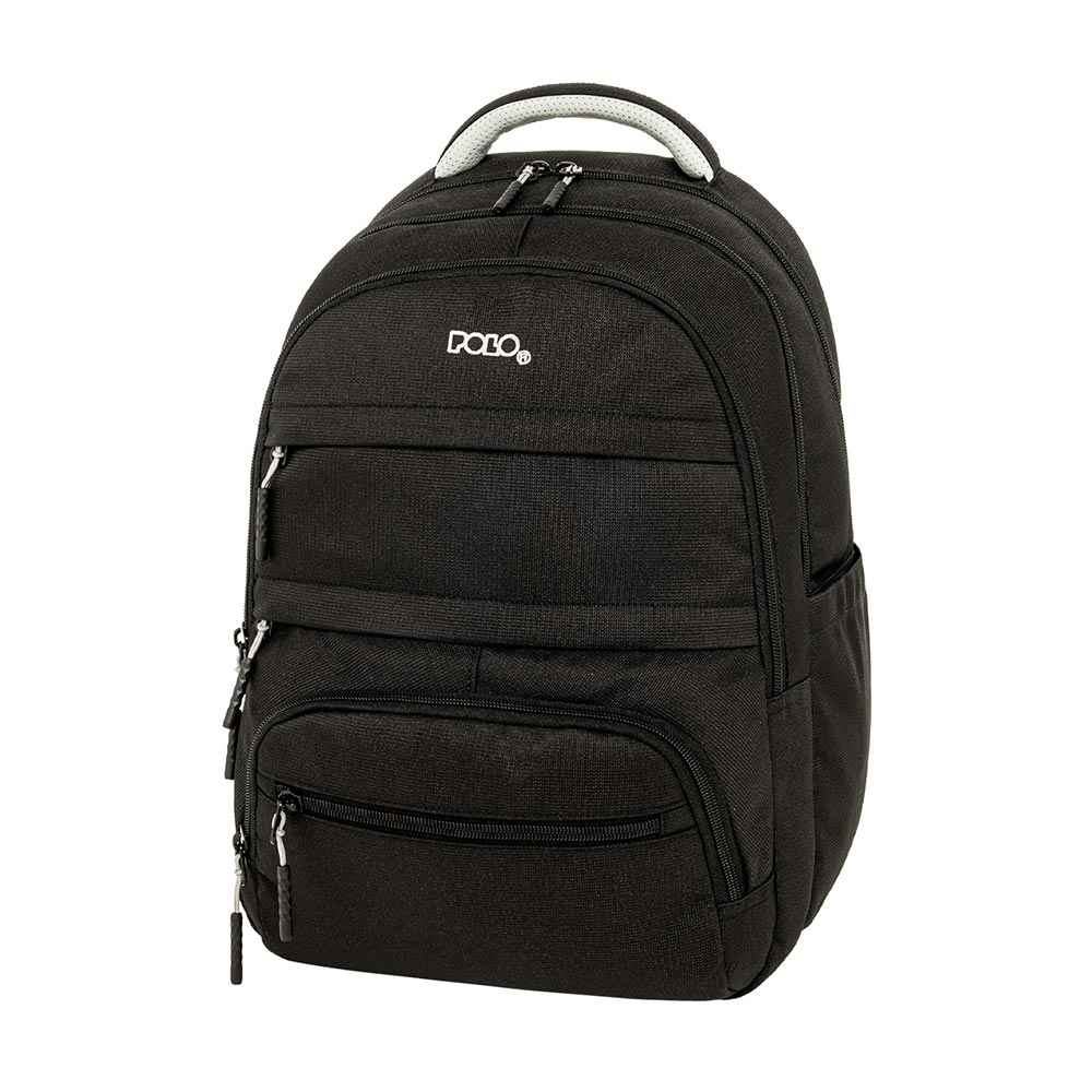 Τσάντα Πλάτης Multi Pocket Μαύρο 9-01-064-2000 (2026) Polo με ΕΓΓΥΗΣΗ - 114052