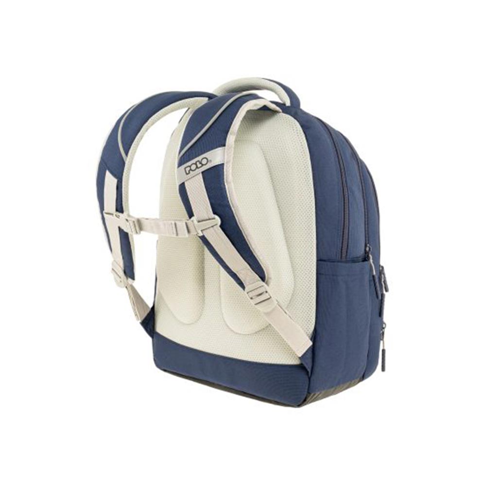 Τσάντα Πλάτης Multi Pocket Μπλέ 9-01-064-5000 (2026) Polo με ΕΓΓΥΗΣΗ - 1