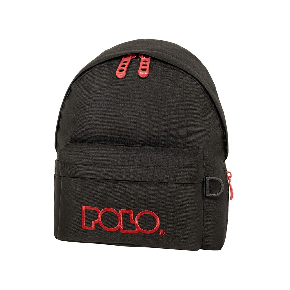 Τσάντα Πλάτης Mini Μαύρο/Μπορντώ  9-01-067-2033 Polo - 114230