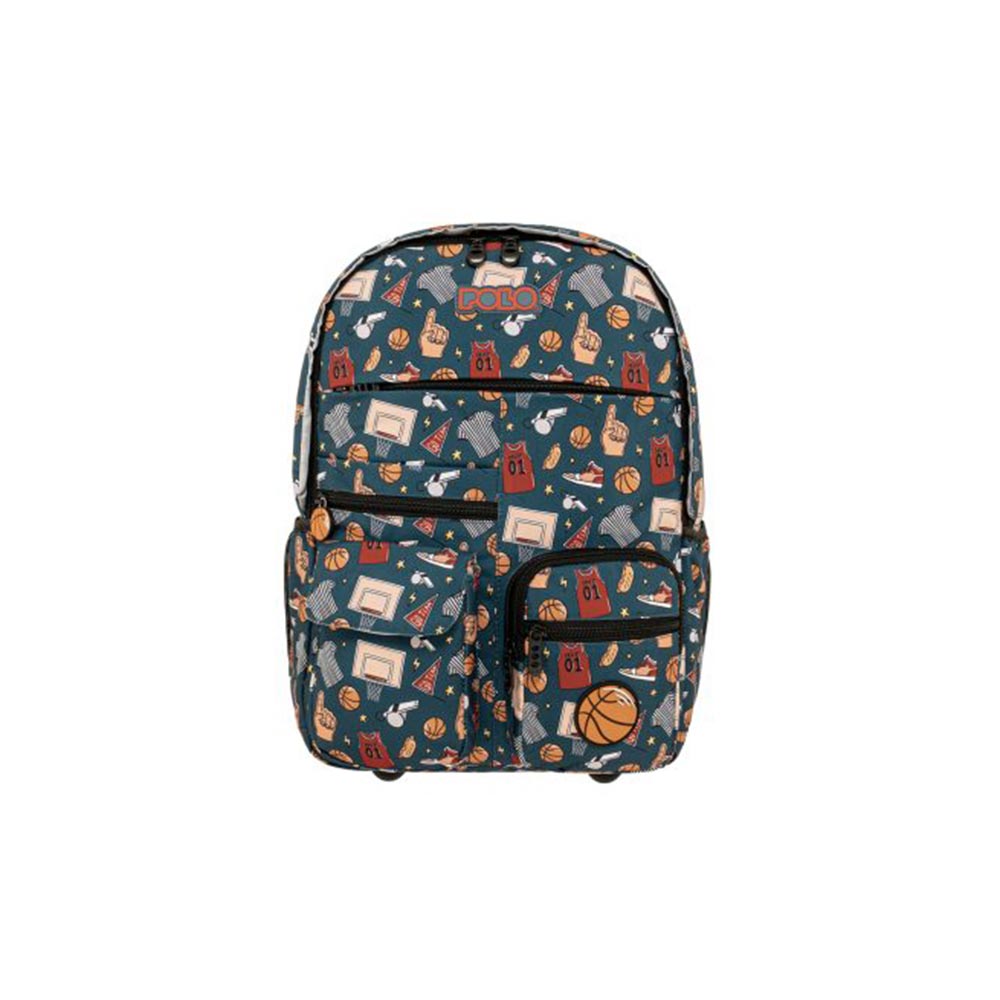 Τσάντα Πλάτης Youngster Basketball 9-01-068-8442 Polo με ΕΓΓΥΗΣΗ - 2