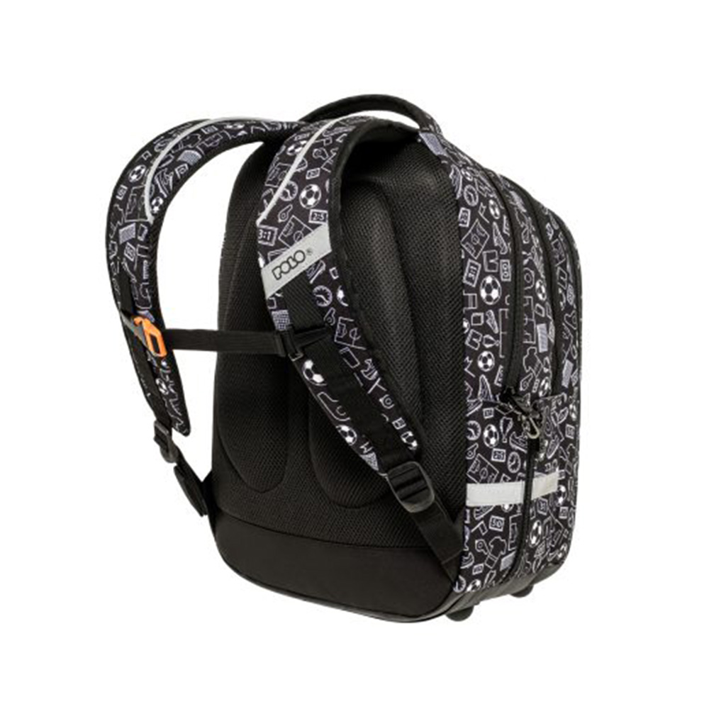 Τσάντα Πλάτης Fusion Football 9-01-077-8432 Polo με ΕΓΓΥΗΣΗ - 1