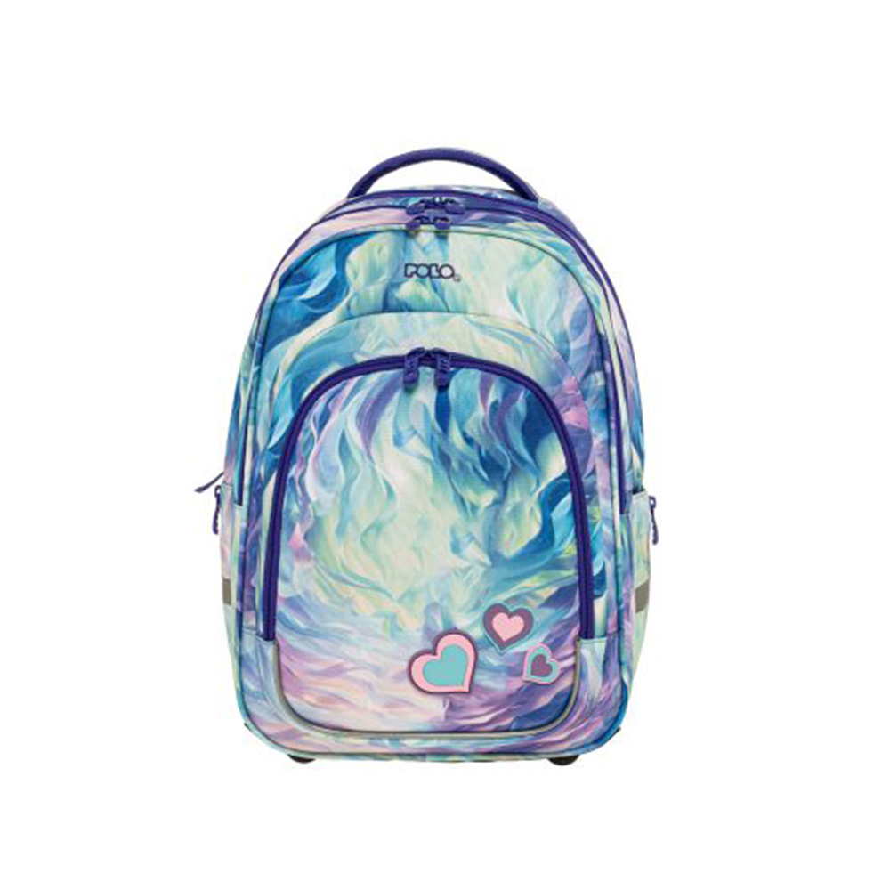 Τσάντα Πλάτης Fusion Hearts 9-01-077-8433 Polo με ΕΓΓΥΗΣΗ - 2