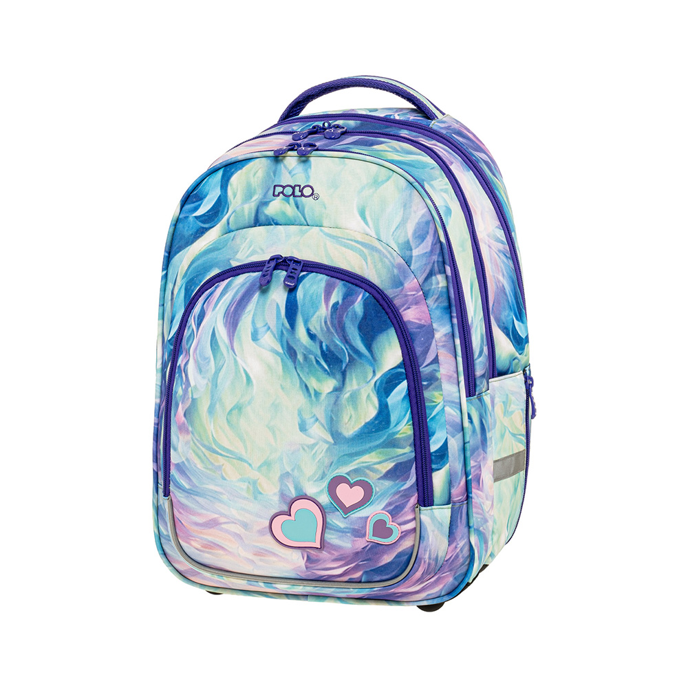 Τσάντα Πλάτης Fusion Hearts 9-01-077-8433 Polo με ΕΓΓΥΗΣΗ - 115349