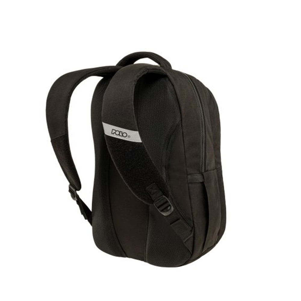 Τσάντα Πλάτης Patches Μαύρο 9-01-079-2000 Polo με ΕΓΓΥΗΣΗ - 2