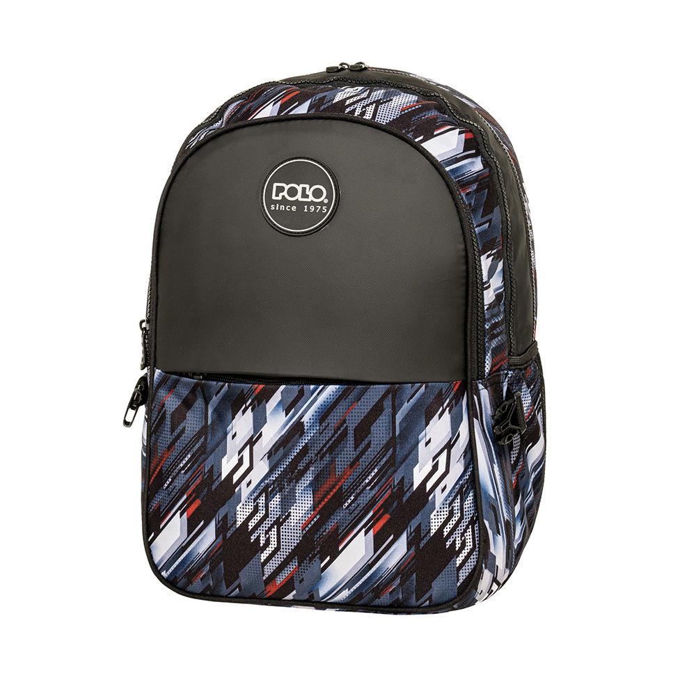 Τσάντα Πλάτης Zippy Blue Lines 9-01-080-8444 Polo με ΕΓΓΥΗΣΗ - 6