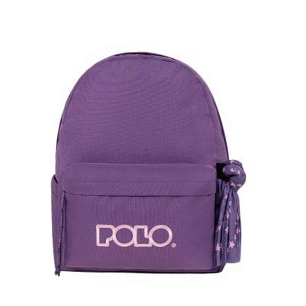 Τσάντα Πλάτης Original Scarf Μώβ 9-01-135-4945 Polo με ΕΓΓΥΗΣΗ - 1