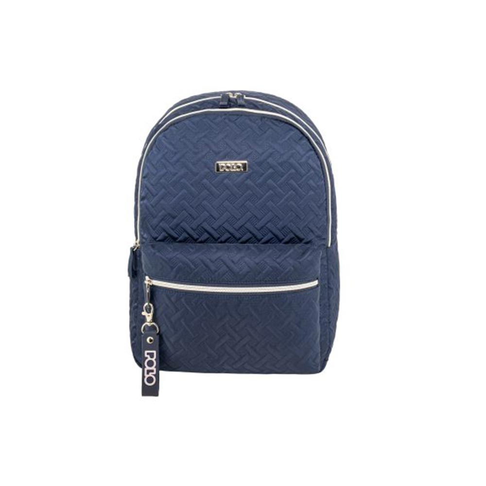 Τσάντα Πλάτης Gridon Μπλέ 9-02-075-5100 Polo με ΕΓΓΥΗΣΗ - 2