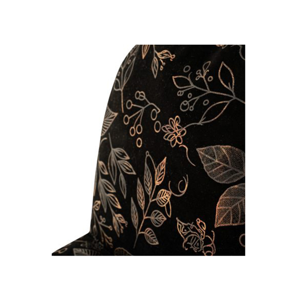 Τσάντα Πλάτης Fennec Leaves Μαύρο/Χρυσό 9-02-076-2000 Polo με ΕΓΓΥΗΣΗ - 1