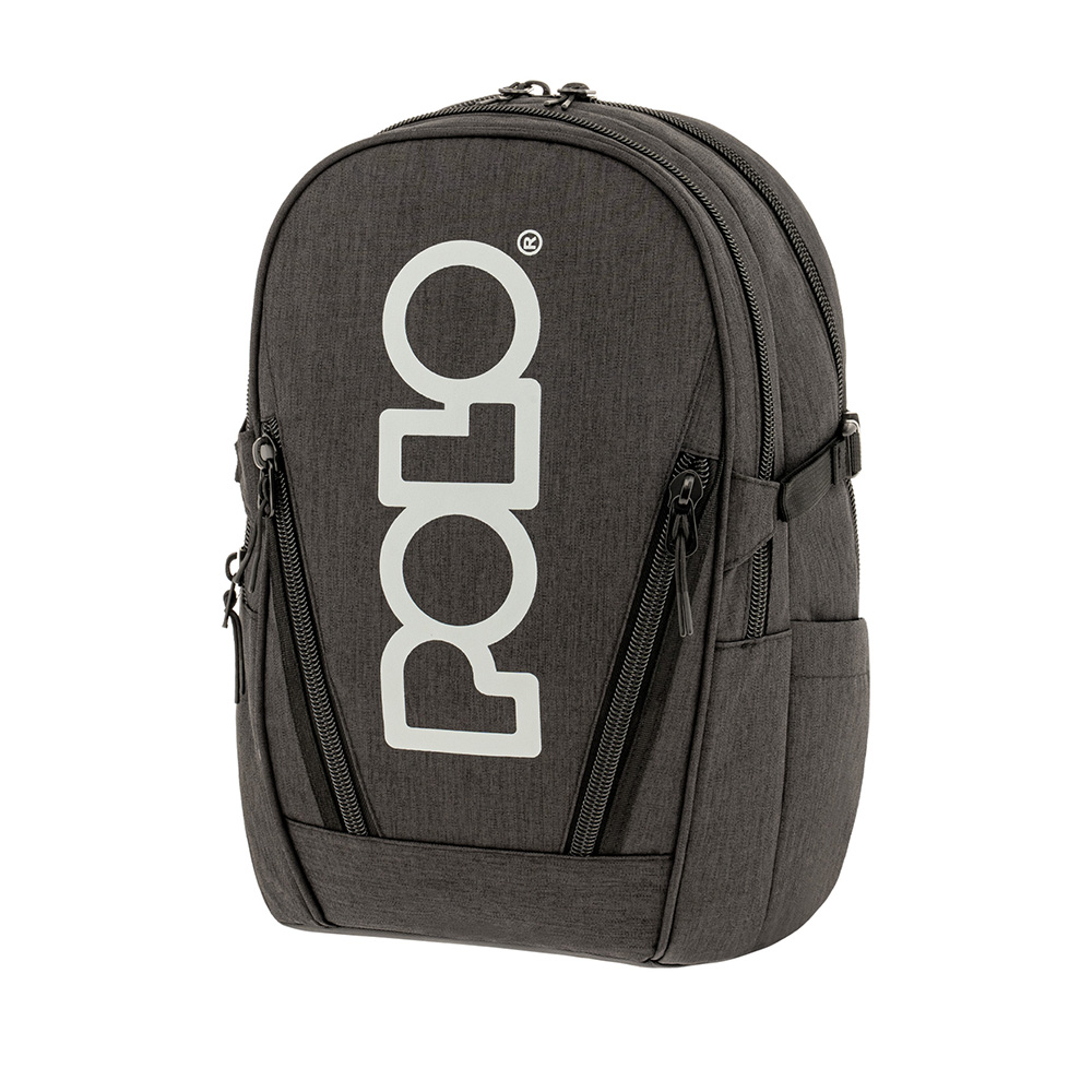 Τσάντα Πλάτης Urbino Ανθρακί 9-02-078-2000 Polo με ΕΓΓΥΗΣΗ - 116041