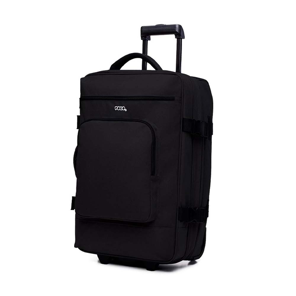 Βαλίτσα Ταξιδιού Τρόλεϊ Osaca Large Μαύρη 60Lt 9-09-054-00 Polo - 111574