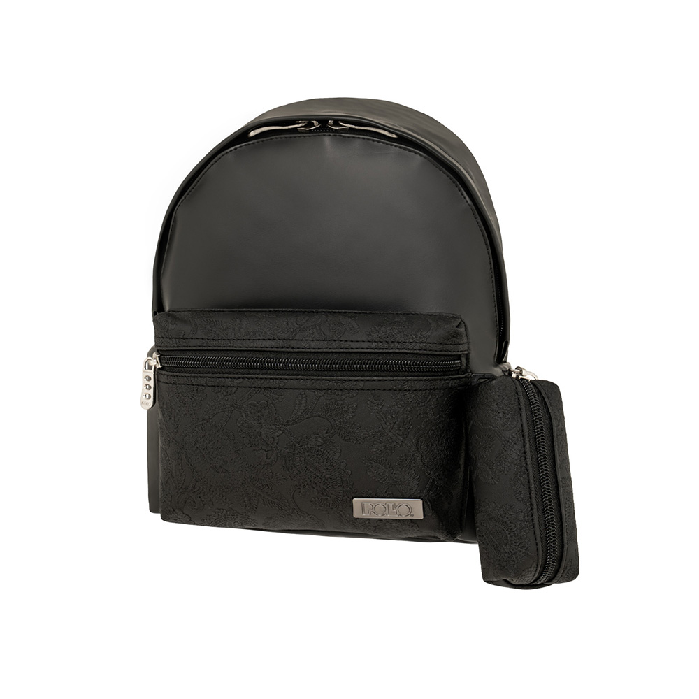 Τσάντα Πλάτης Mini Dantela Μαύρη 9-11-005-2000 Polo - 116076