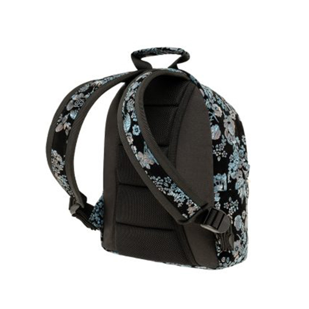 Τσάντα Πλάτης Mini Fennec Flowers Μαύρο 9-11-006-5200 Polo με ΕΓΓΥΗΣΗ - 1