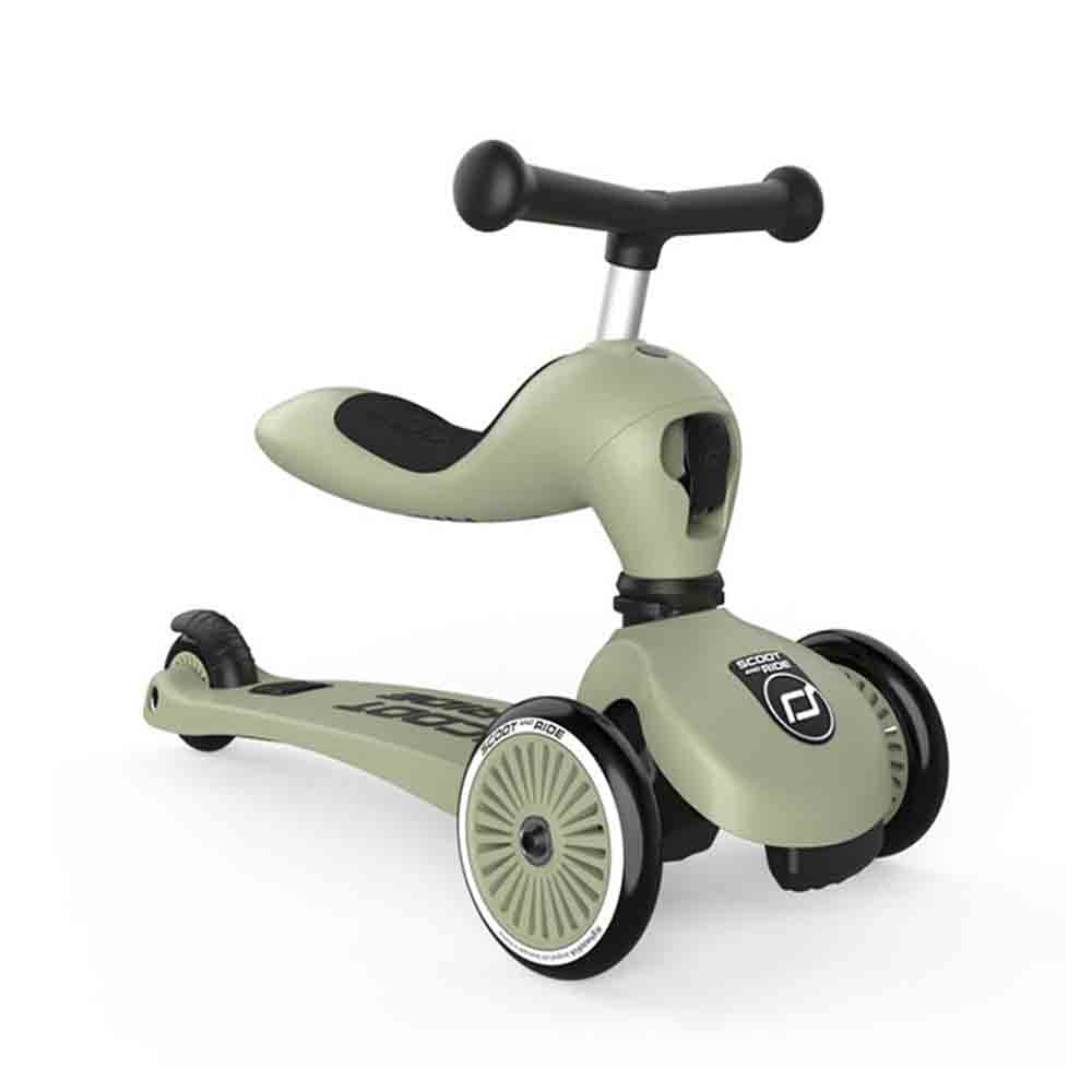 Πατίνι HighWayKick 1 Olive 00001 Scoot and Ride - 90117