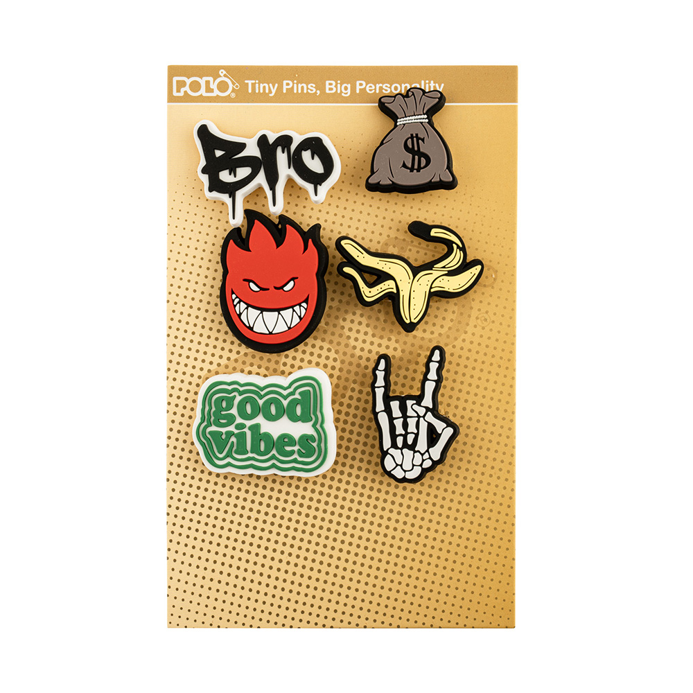Διακοσμητικές Καρφίτσες Pins and Patches 6Τεμ. 9-17-006-PIN2 Polo