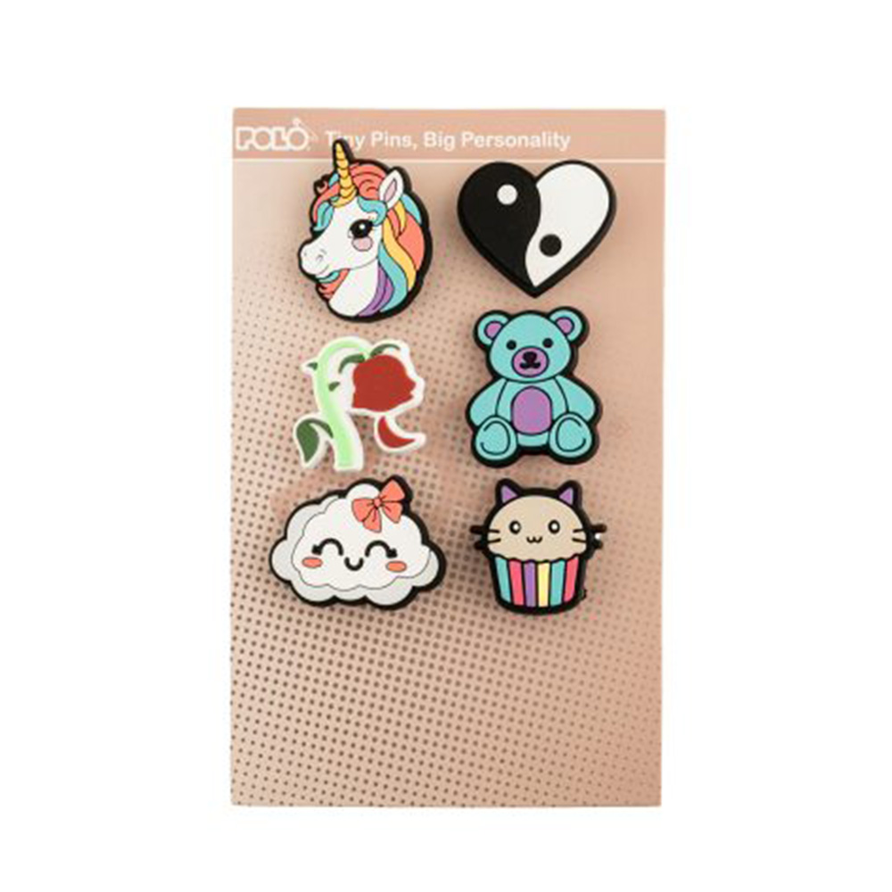 Διακοσμητικές Καρφίτσες Pins and Patches 6Τεμ. 9-17-006-PIN3 Polo
