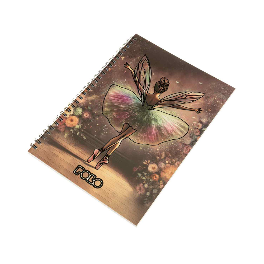 Τετράδιο Α4 Σπιράλ 60Φ 2Θ Fairy 9-19-003-8434 Polo - 116324