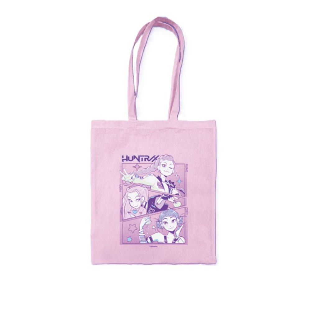 Τσάντα Ώμου Υφασμάτινη Ρόζ K-Pop Demon Hunters GP2510440 Pyramid International - 113347