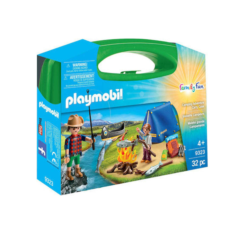 Family Fun - Maxi Βαλιτσάκι Κατασκήνωση στην εξοχή 9323 Playmobil - 0