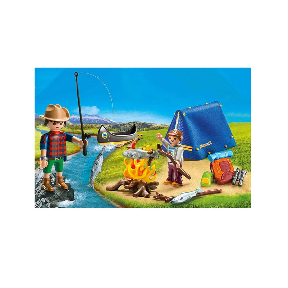 Family Fun - Maxi Βαλιτσάκι Κατασκήνωση στην εξοχή 9323 Playmobil - 1
