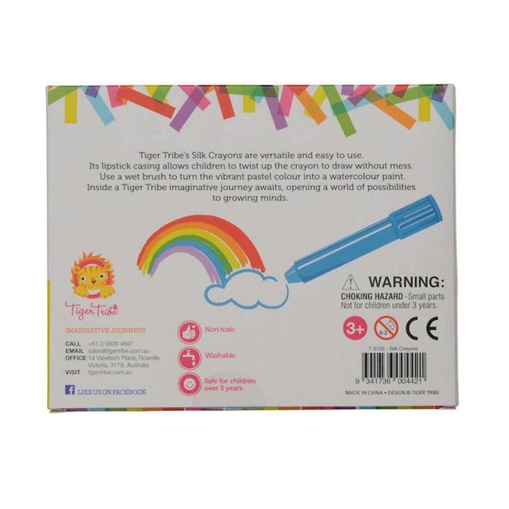 Rainbow Μαλακές Κηρομπογιές 94407 Tiger Tribe - 2