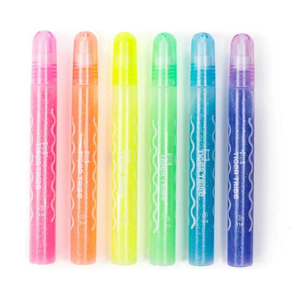 Μαρκαδόροι Glow Pens 6τμχ 7-0153 Tiger Tribe - 2