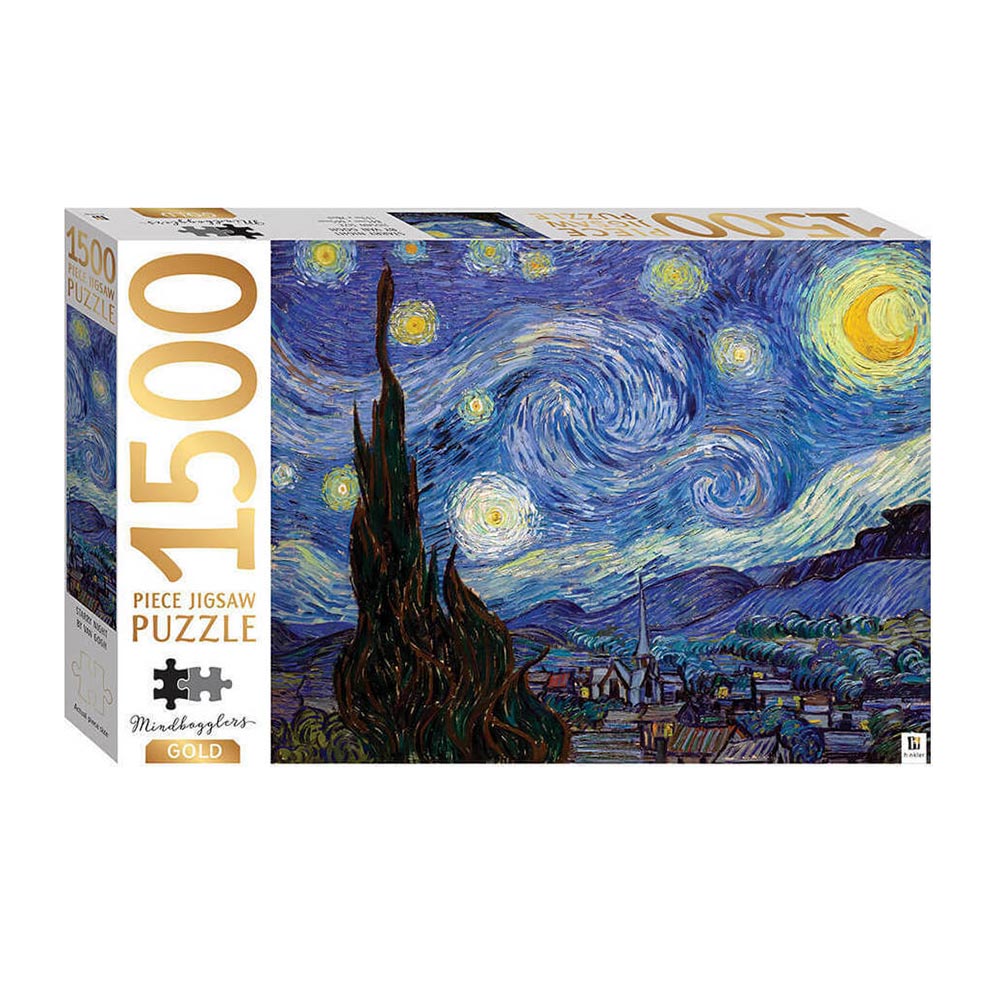 Πάζλ Van Gogh Starry Night 1500τεμ. MJG-2 Hinkler  - 22144