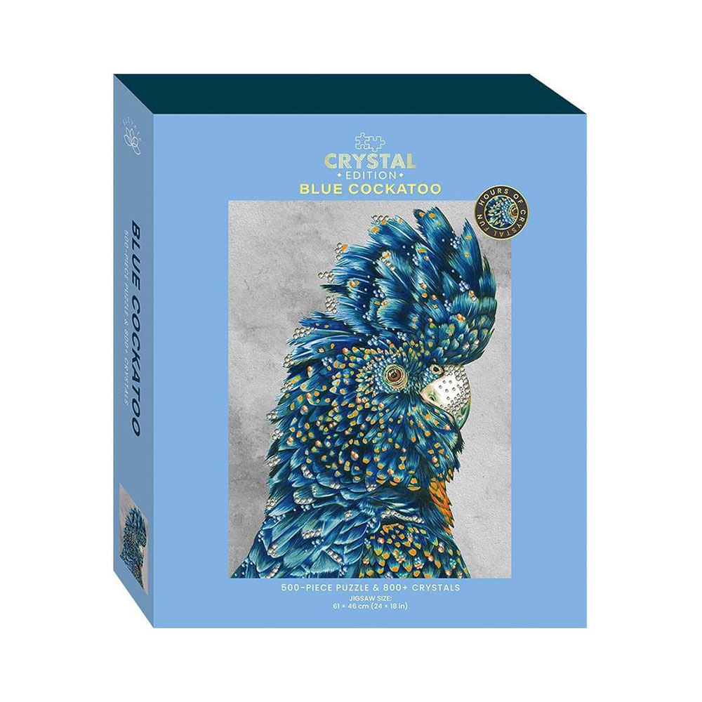 Παζλ Elevate Crystal - Blue Cockatoo 500τεμ. ECJ-01 Hinkler - 65194