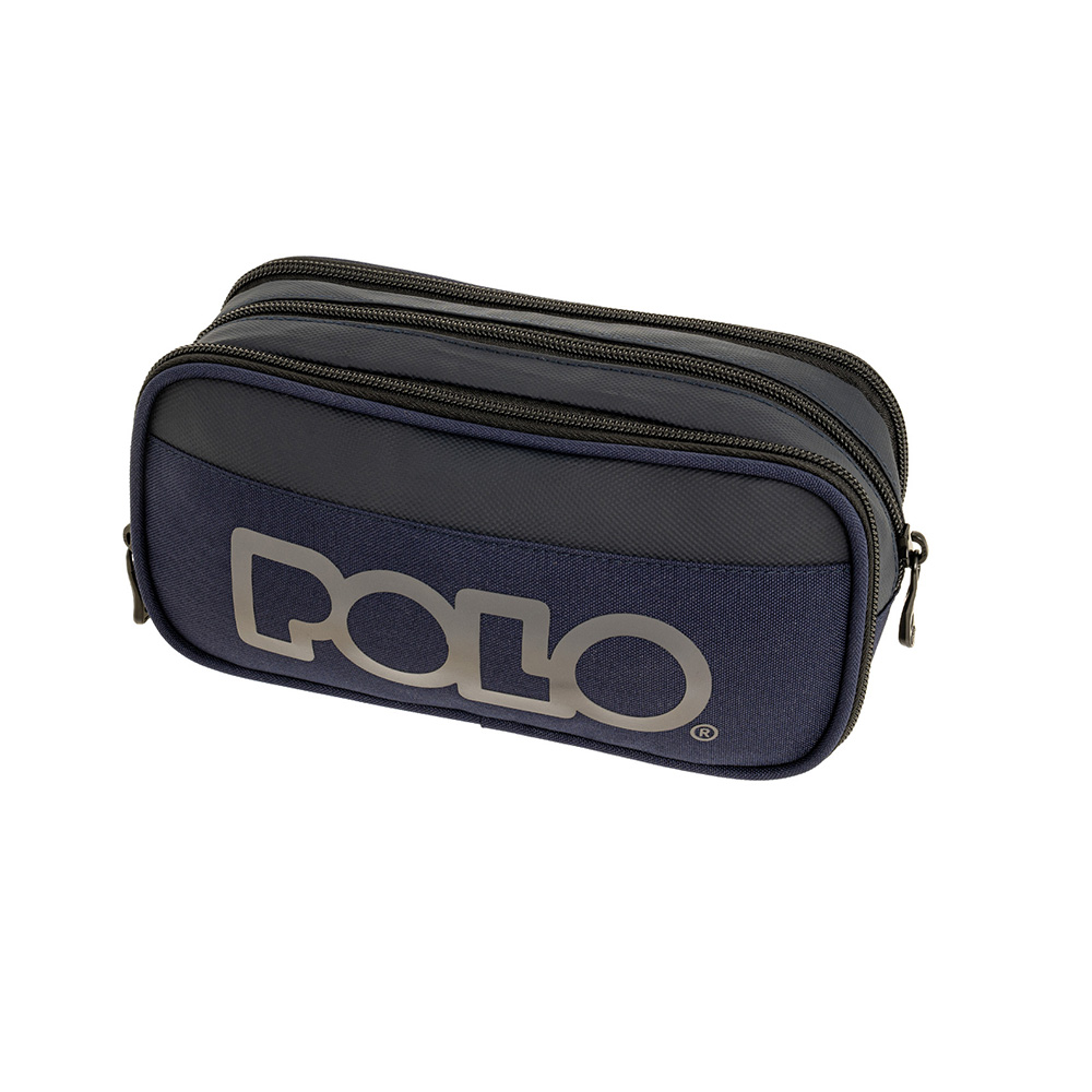 Κασετίνα Cryptic με 3 Θήκες Μπλέ 9-37-001-5001 Polo - 115113