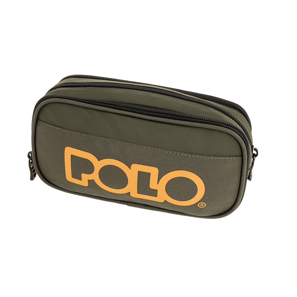 Κασετίνα Cryptic με 3 Θήκες Χακί 9-37-001- 6501 Polo - 115115