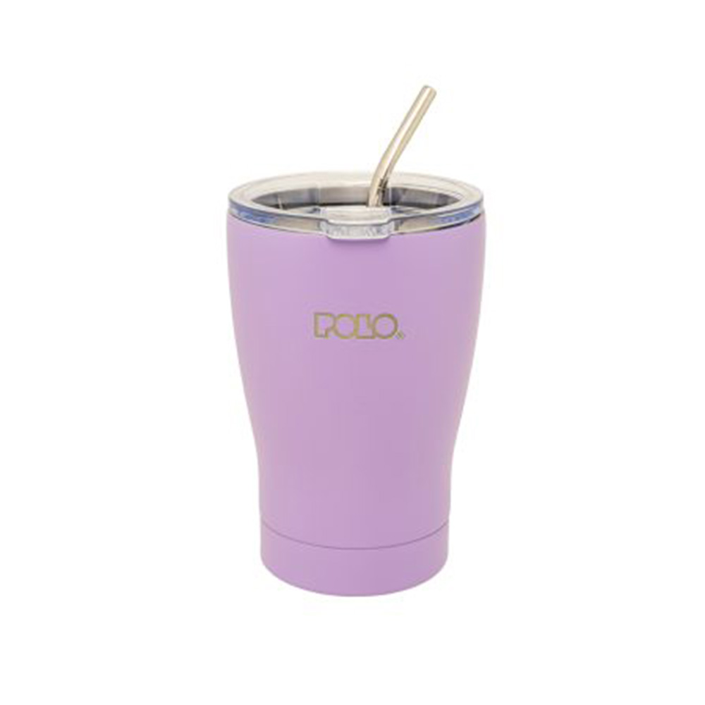 Ποτήρι Θερμός Ανοξείδωτο Coffee Mug Λιλά 350ml 9-49-024-4500 Polo - 116125