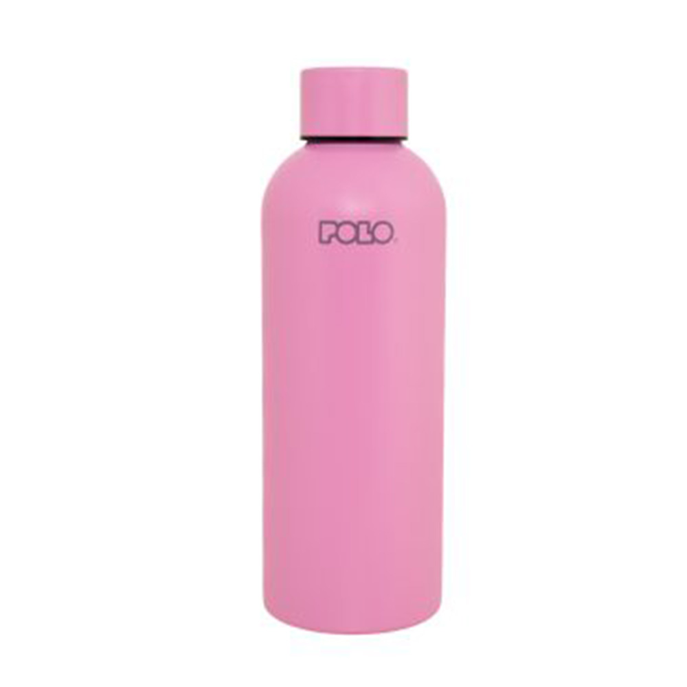 Ανοξείδωτο Μπουκάλι Θερμός Stainless Steel Soild Λιλά 500ml 9-49-034-3900 Polo - 116171