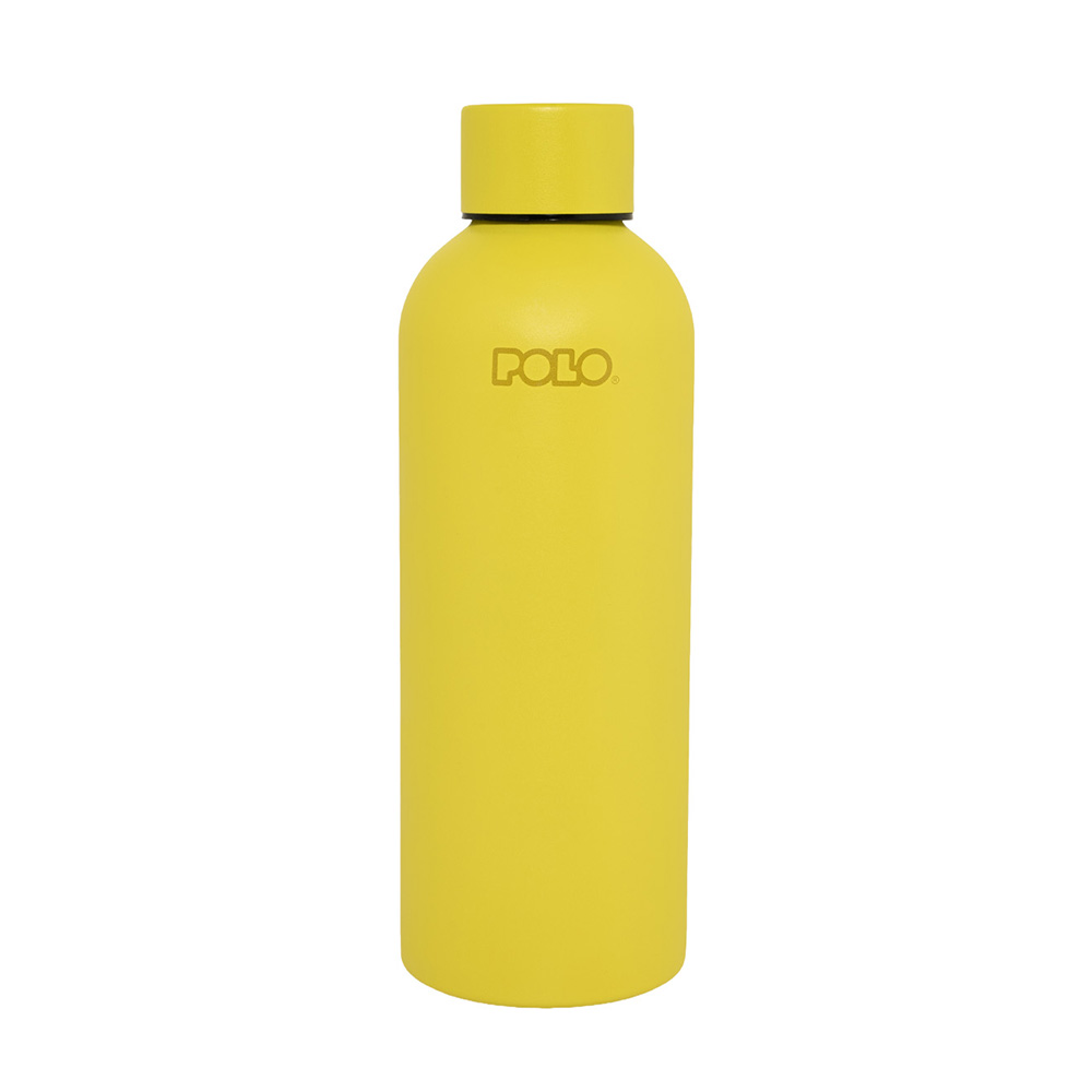 Ανοξείδωτο Μπουκάλι Θερμός Stainless Steel Soild Λαχανί 500ml 9-49-034-7100 Polo - 116177